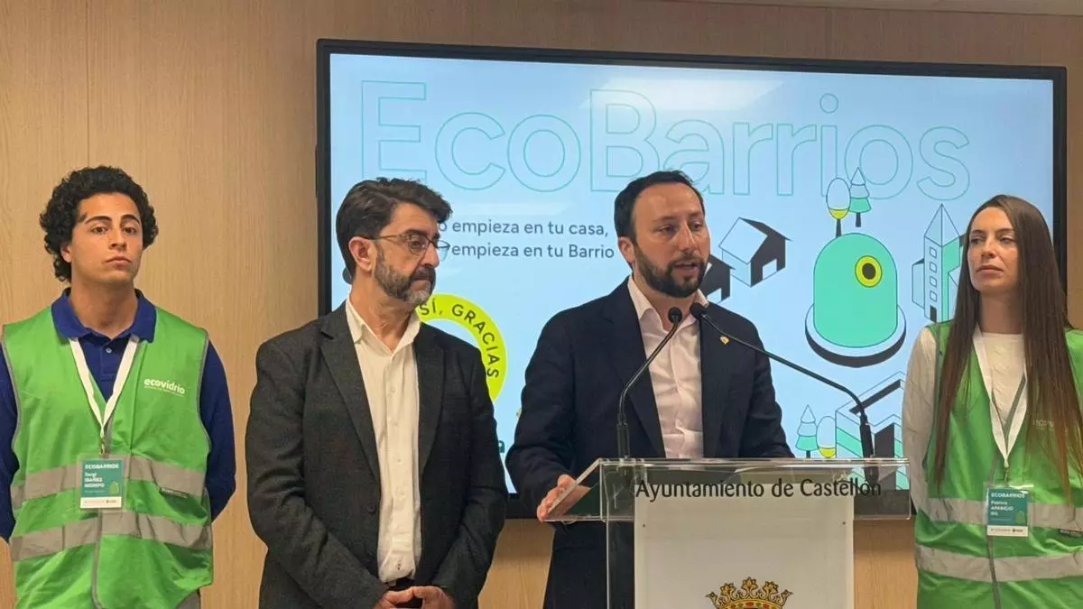 Lee más sobre el artículo Castelló impulsa Ecobarrios junto a Ecovidrio para 38.700 vecinos